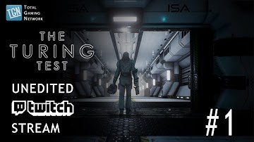 The Turing Test CHAPTER 1 - TGN