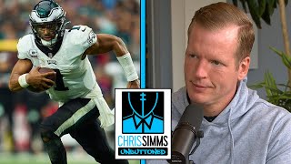 Eagles continue to win, but need to establish run more | Chris Simms Unbuttoned | NFL on NBC