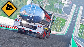 Cars Jumping at INSANE Speed! 1000+ HP Crash Test – BeamNG Drive screenshot 2