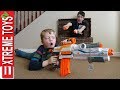 Sneak Attack Squad Training! Nerf Battle Surprise!