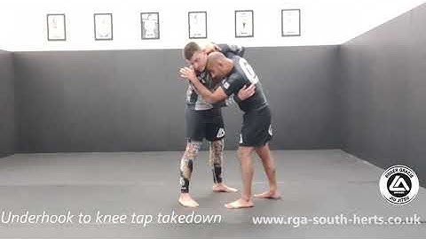 Underhooks and overhooks for BJJ takedowns