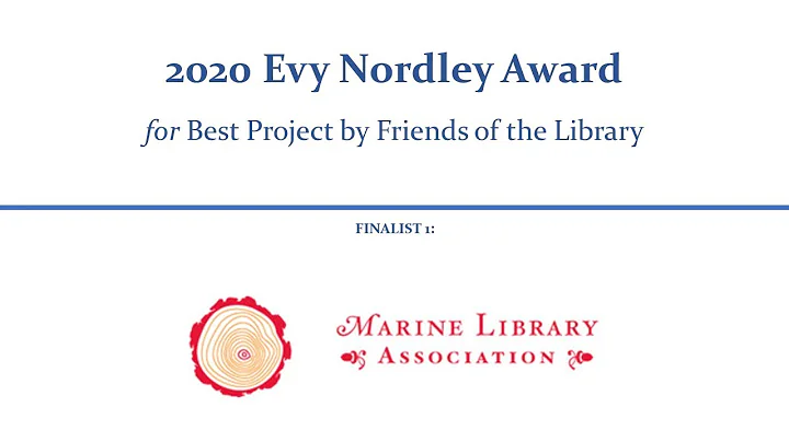 2020 Evy Nordley Finalist #1: Marine Library Association