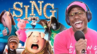I Watched *SING* For The FIRST TIME & It Turned Into A TRY NOT TO SING CHALLENGE..