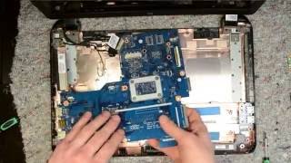 hp notebook 15 laptop disassembly, take apart, teardown tutorial