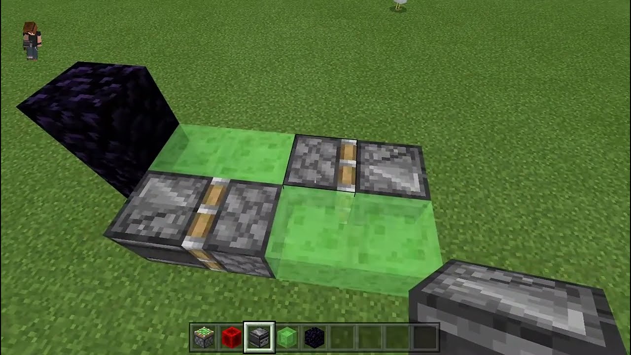 How to make a small flying machine in Minecraft - YouTube