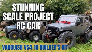 Vanquish VS410 Phoenix Builder's Kit Project Car  Ultimate 4x4 Jeep rc crawler