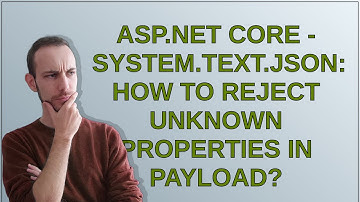 ASP.NET Core - System.Text.Json: how to reject unknown properties in payload?