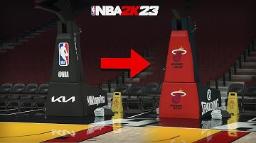How to make Custom Stanchions *Modding tutorial* NBA2K23