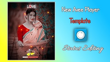New Avee Player Template | How to make Avee Player Template | Status editing videos 2023