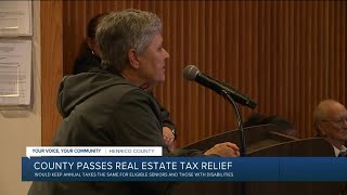 Henrico County passes real estate tax relief