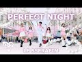  kpop in public france  one take   le sserafim perfect night  dance cover by bgz