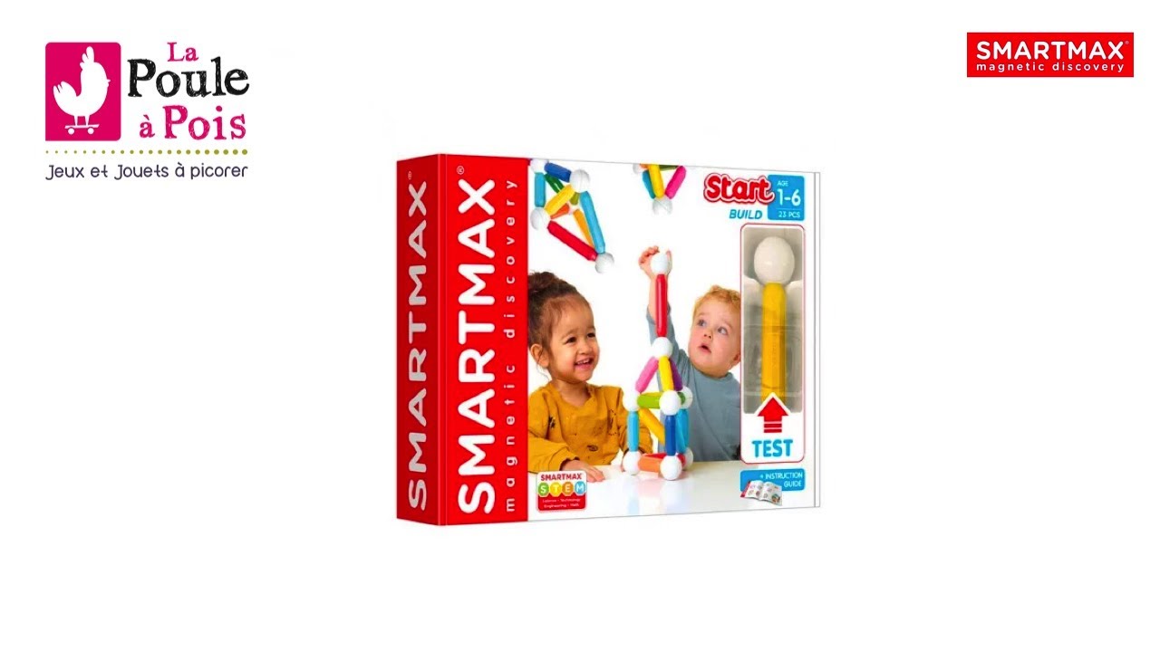 Ensemble Magnétique SMARTMAX My First Pirates - Jeu Éducatif Pour Enfants 1-5 Ans