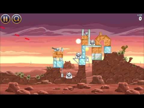 Angry Birds Star Wars : Walkthrough (3 Star) 4-10 by เซียน Mooping