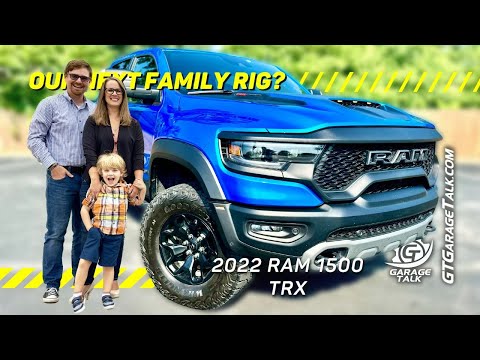 2022 Ram 1500 TRX Family Review with Child Seat Installation