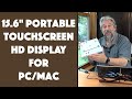 FEZOBR 15.6&quot; HD Portable Touchscreen Monitor -- DEMO &amp; REVIEW