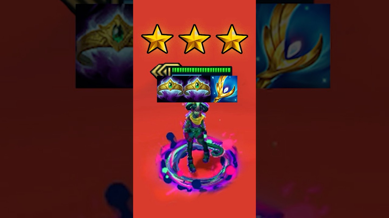 3 Star Neeko vs 3 Star Zed 💀  ⭐⭐⭐ 