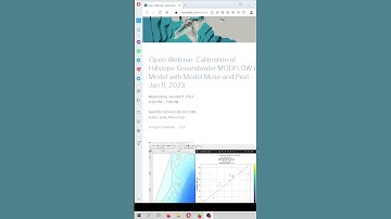 Intro to Open Webinar: Calibration of Hillslope Groundwater MODFLOW 6 Model with Pest - Jan 11, 2023