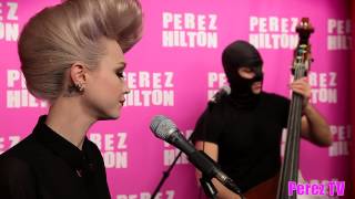 Ivy Levan's - "Hang Forever" (Acoustic Perez Hilton Performance) chords