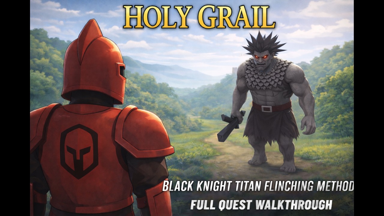 Holy Grail - Полное прохождение квеста - Метод отступления титана Черного рыцаря (Руководство для...