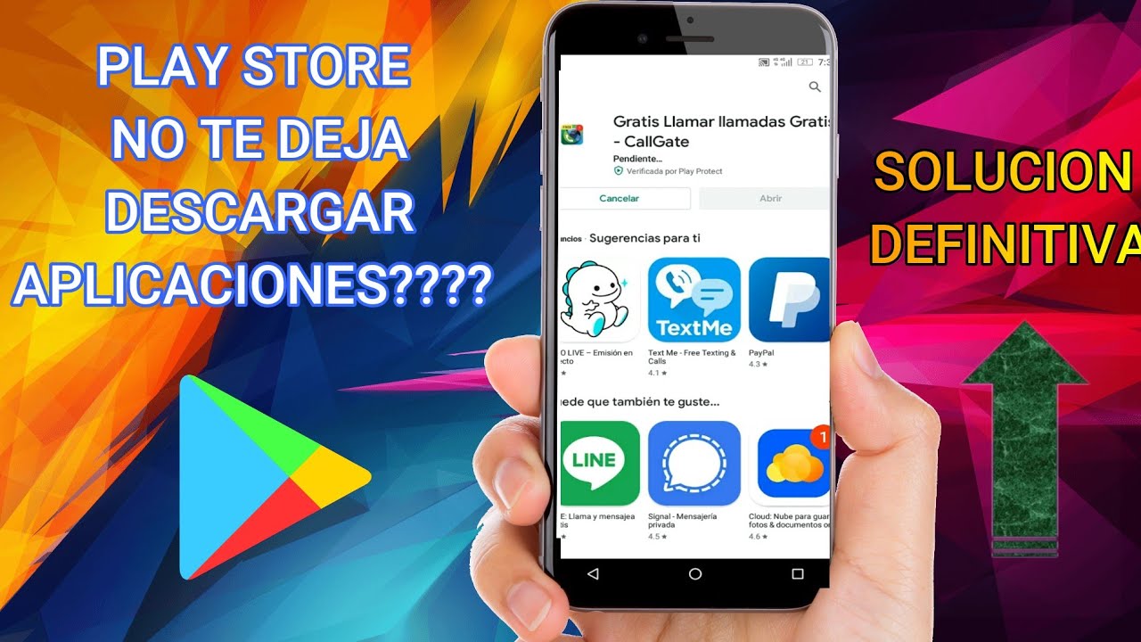 Que hacer si Play store no me deja descargar aplicaciones en mi celular ...