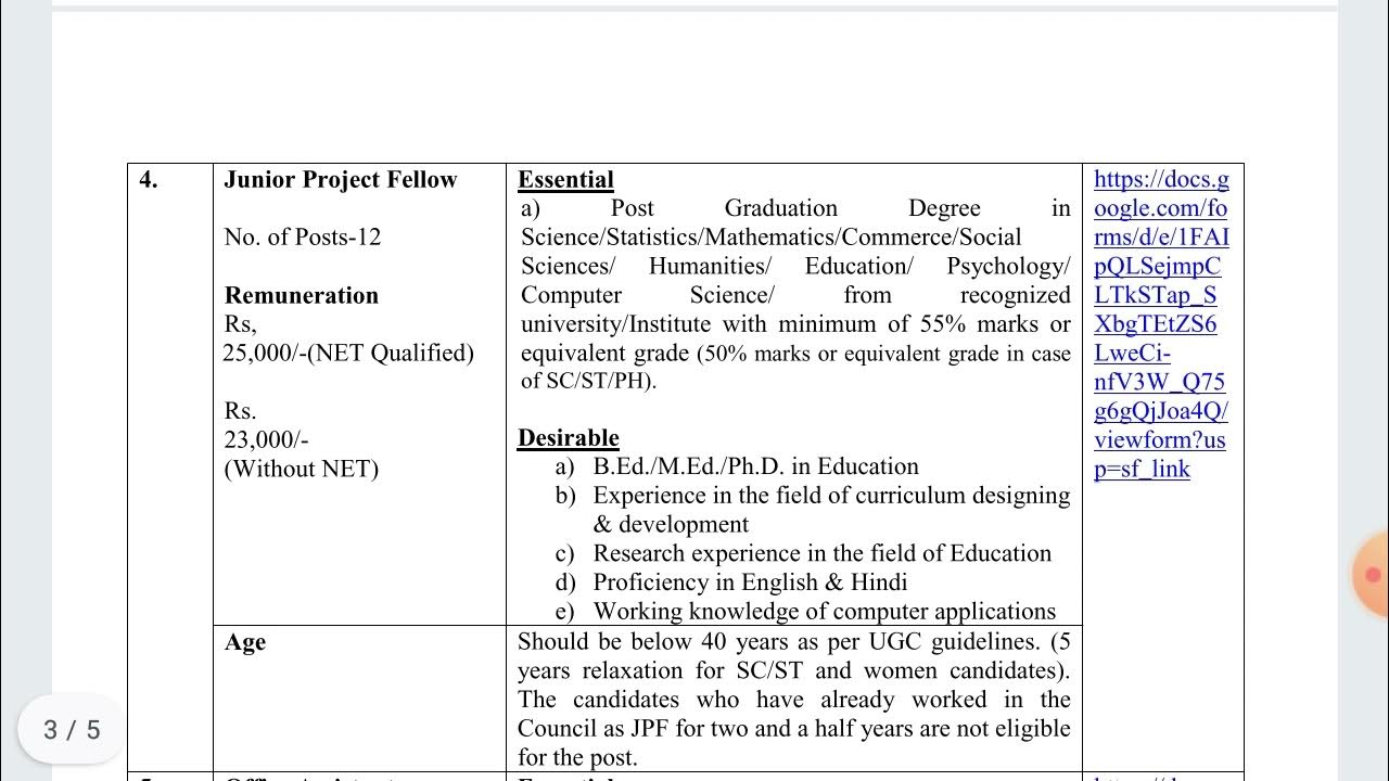 NCERT NEW ADVERTISEMENT NEW RECRUITMENT QUALIFICATION MSC ,BED
