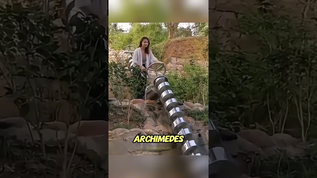 A 2000 Year Old Water Pump That Still Works Today