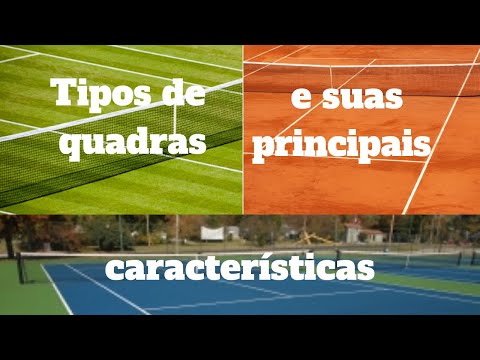 Vídeo: Quais quadras de tênis são de grama?