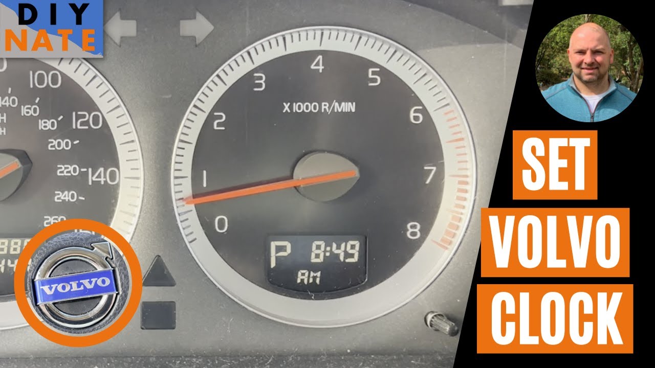 How to Set the Clock in Your Volvo! Change the Time in Your Car by