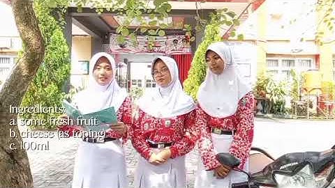 English assignments || procedure text about fruit salad