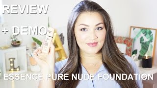 ESSENCE PURE NUDE FOUNDATION REVIEW  |   LeChelle Taylor