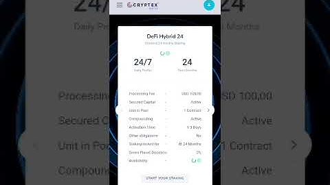 Bytnex-Cryptex Defi Smart-contract staking project don