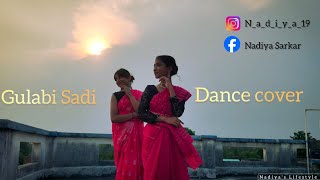 Gulabi Saree | New Marathi Song | dance cover | Sanju Rathod, Prajakta Ghag | nadiya's Lifestyle| ❤️