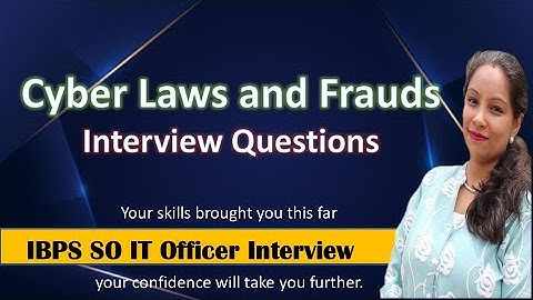 🚀 Top Cyber Law and security Questions Asked in IBPS SO IT Officer Interviews
