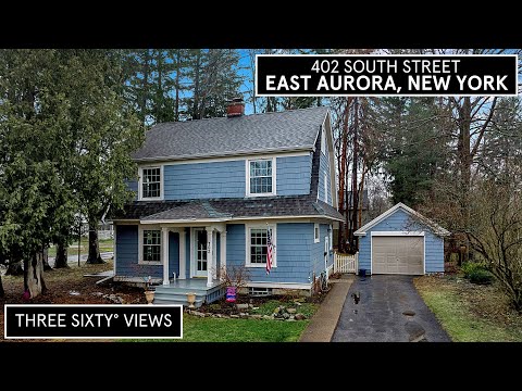 402 South St, East Aurora, NY home video tour