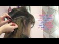 How to Apply LA Weave Hair Extensions / sew in hair extensions