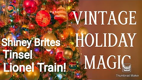  “This Vintage Christmas Tree Feels Like Pure Holiday Magic ”