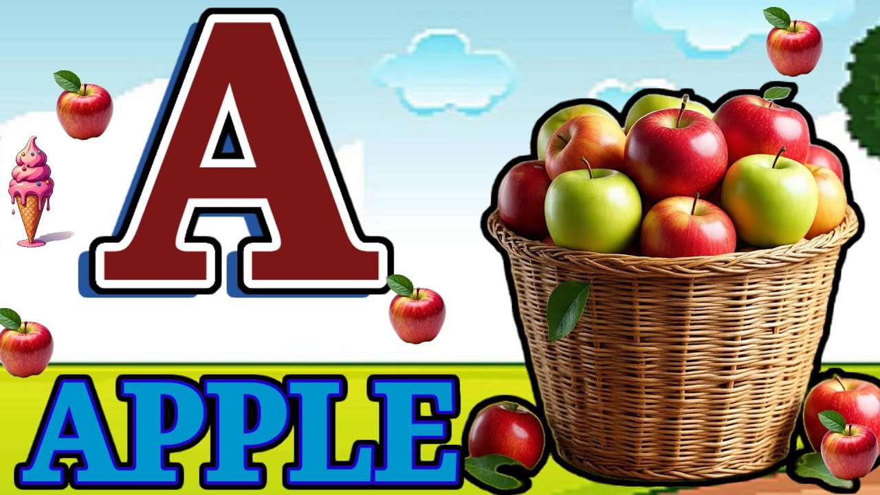 ABCD phonic sound for kids//alphabet song//nursery rhyme//capital letter 