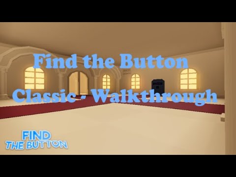 Roblox Find The Button V2 Classic Mode 100 Walkthrough Youtube - roblox find the button answers