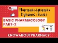 Basic Pharmacology Part- 2 Pharmacodynamic and divisions of pharmacology in simple way..