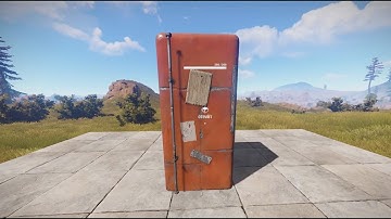 Rust - New Shopfront metal, Fridge and Door closer - First look