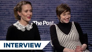 The Post cast talks working with Spielberg and Streep