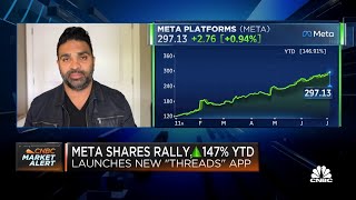 Metas Stock Pops As User Growth Surges On Its Twitter Rival Threads