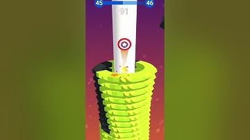 LEVEL 45 | Stack Ball 3D | Mobile Short Video Game #stackball