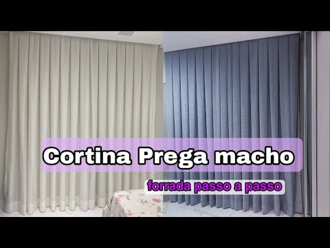 Vídeo: O que são cortinas de pregas de lápis?