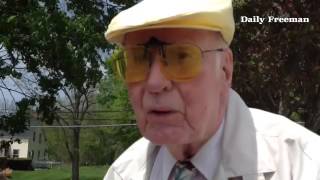 WWII veteran talks about new memorial in New Paltz. @dailyfreeman