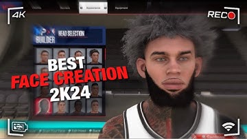 *NEW* BEST FACE CREATION IN NBA 2K24 | COMP FACE CREATION