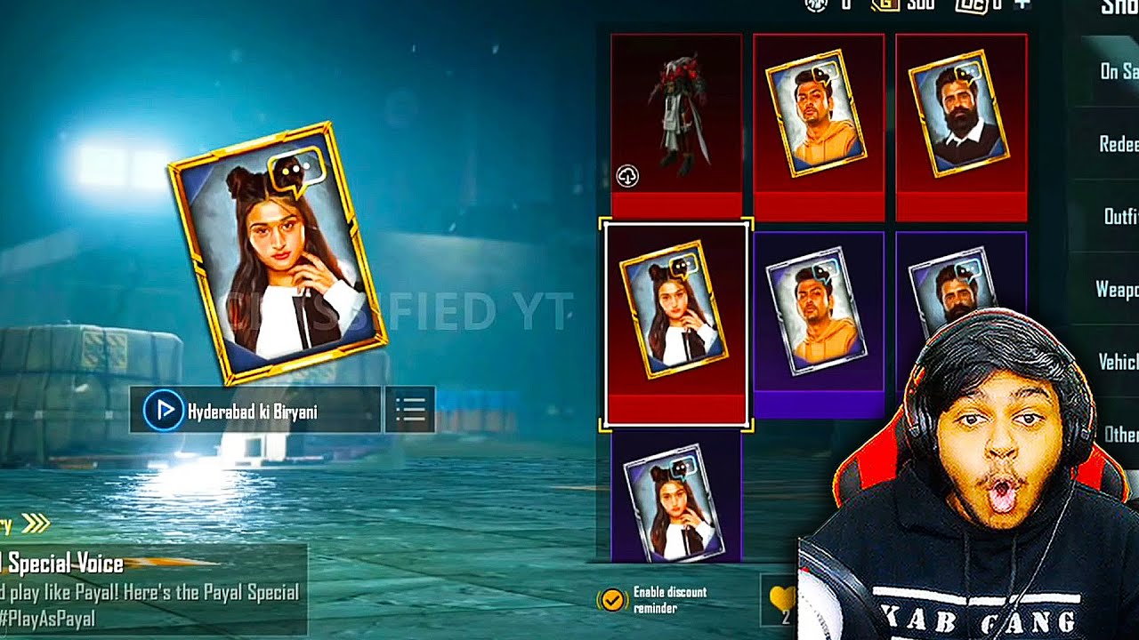 NEW BGMI VOICE Pack FT. Payal Gaming, Dynamo Gaming, Ghatak | BEST ...