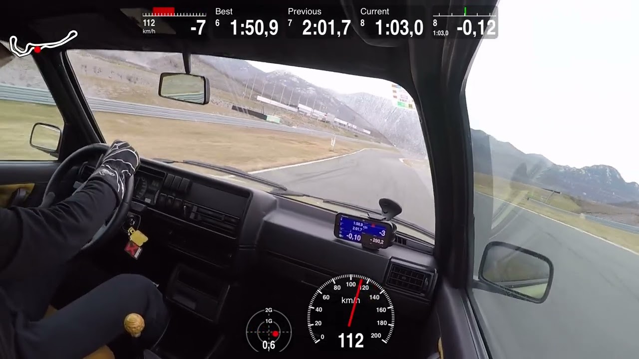 Grobnik track day VW Golf 2