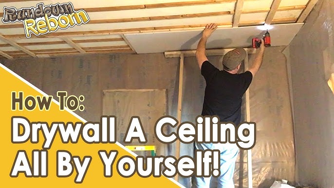 Drywalling Over A Tile Ceiling You