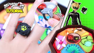 DIY Miraculous Ladybug  |  How to make Cat noir ring  |  Chat noir Miraculous screenshot 2
